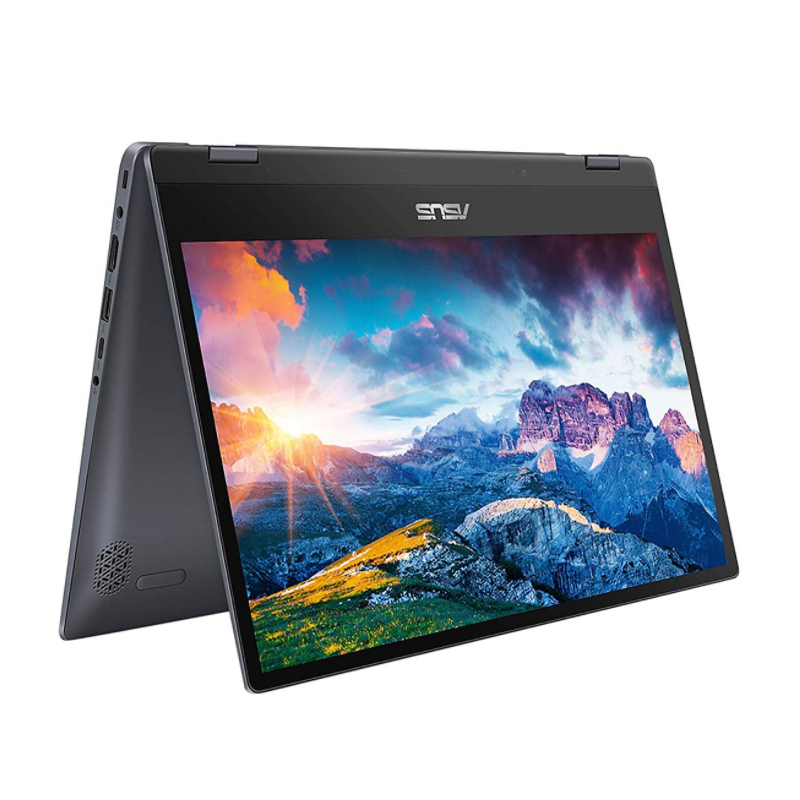 Laptop Asus Vivobook Flip TP412FA-EC608T (i3-10110U/4GB/512GB SSD/14FHD Touch/VGA ON/Win10/Gray/Pen)