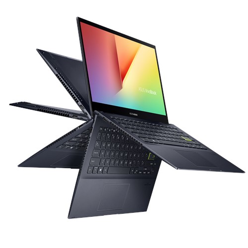Laptop Asus VivoBook TM420IA-EC031T (R5 4500U/8GB RAM/512GB SSD/14 FHD Touch/Win10/Xoay/Đen)