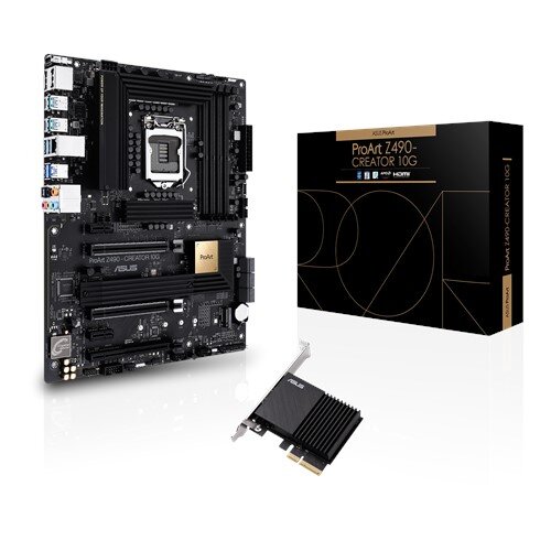 Mainboard ASUS PROART Z490 - Creator 10G (Chipset Z490/ Socket 1200/ DDR4 4 khe/ ATX)