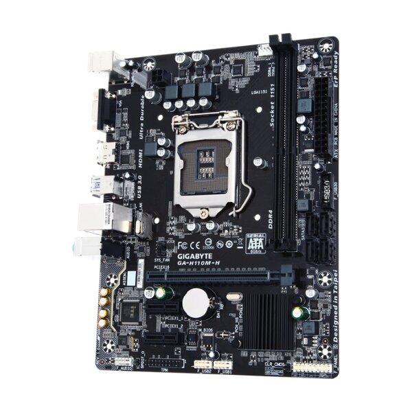 Mainboard Gigabyte GA-H110M-H (Chipset H110/ Socket 1151/ DDR4 2 khe Ram/ m-ATX)