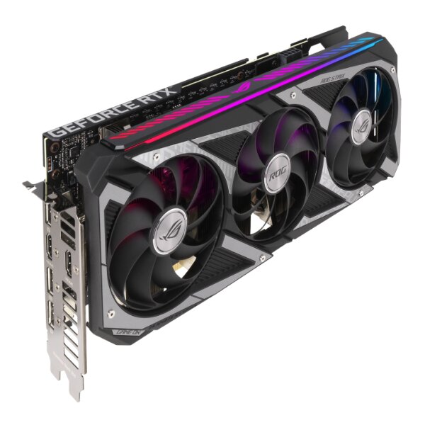 Card Màn Hình ASUS ROG-STRIX-RTX3060-O12G-GAMING (12GB GDDR6, 192bit, HDMI x2 / DP x3)
