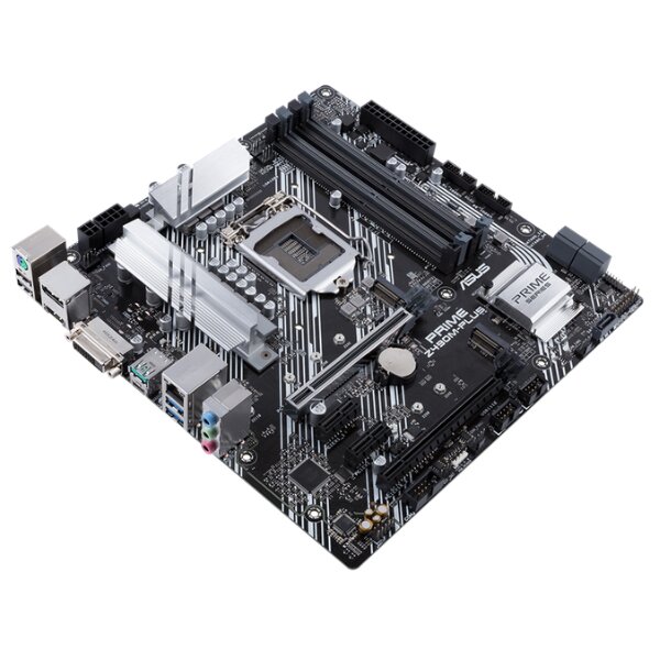 Mainboard Asus Prime Z490M - Plus (Chipset Z490, Socket 1200, DDR4, mATX, RGB, DVI-D, HDMI, DP)