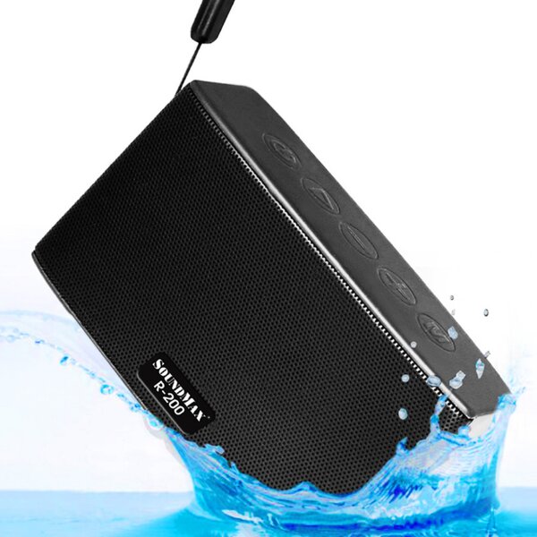 Loa Bluetooth SoundMax R-200 (5W, Bluetooth 5.0, thẻ nhớ TF 128GB, AUX)