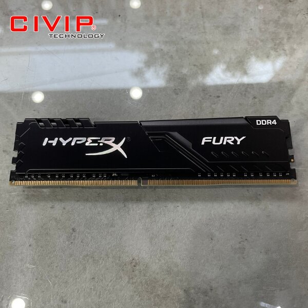 Ram PC Kingston 8GB 3000Mhz DDR4 CL15 DIMM Fury Black (HX430C15FB3/8)