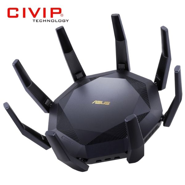 Router wifi ASUS RT-AX89X (Gaming Router) Wifi AX6000 2 băng tần 2.4G, 5G