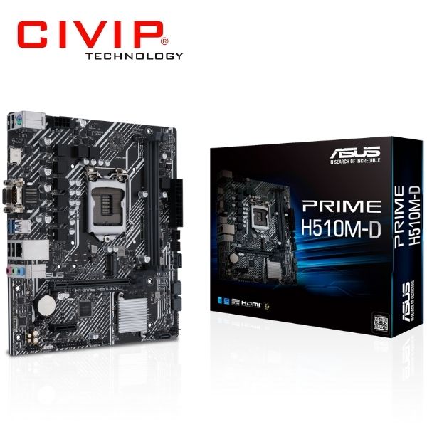 Mainboard Asus Prime H510M-D (Chipset H510, Socket 1200, DDR4, mATX, HDMI, VGA, COM)