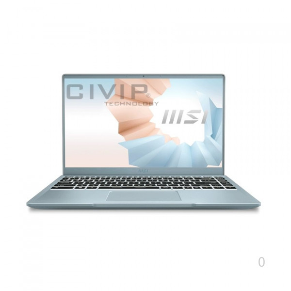 Laptop MSI Modern 14 B11SB (074VN) (i5-1135G7/8GB RAM/512GB SSD/MX450 2GB/14 inch FHD/Win 10/Xanh)