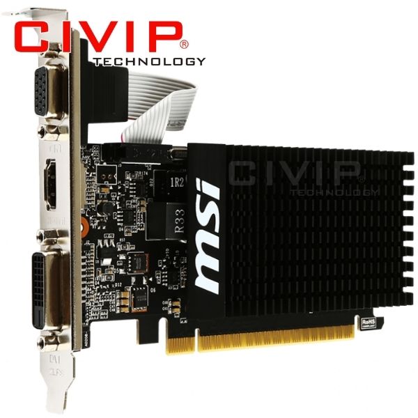 VGA Card MSI Nvidia GT 710 2GD3 LP