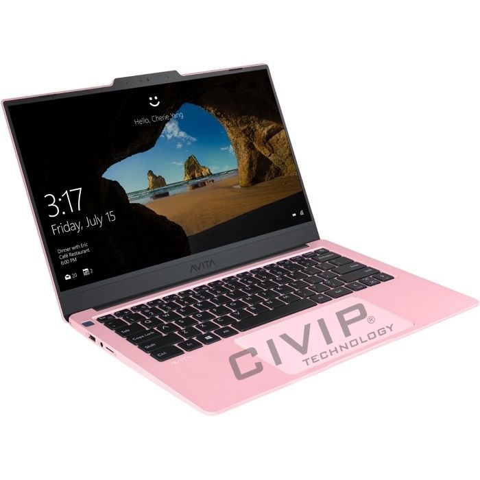 Laptop AVITA NS14A8 (LIBER V14I-BP) (i7-10510U/8GB/1TB SSD/14" FHD/UMA/Win10/Balô/Cáp/Blossom Pink/NS14A8VNR571-BPB)