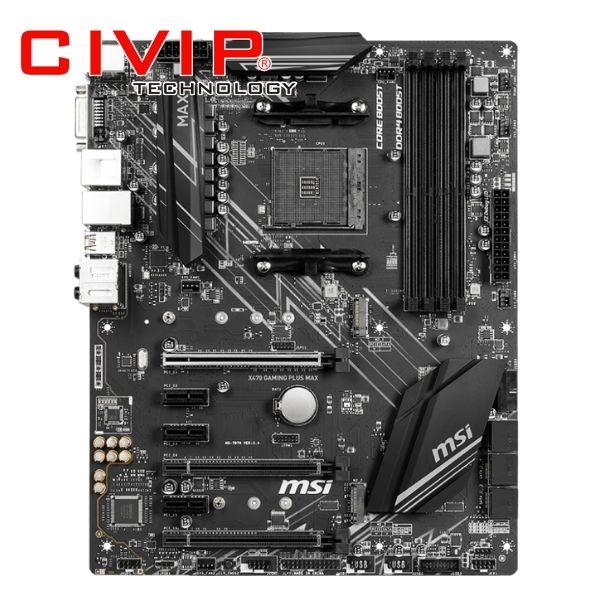 Mainboard MSI X470 GAMING PLUS MAX (AMD X470, Socket AM4, DDR4, ATX, DVI + HDMI)