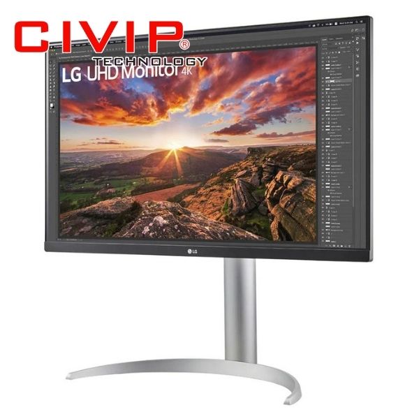 Màn hình LCD LG 27 Inch 27UP850-W ( 4K, IPS 16:9, 400 cd/m², DCI-P3 95%, 5ms, 60Hz, HDMI / DP / USB-C)
