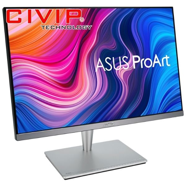 Màn hình LCD Asus ProArt PA24AC 24 inch (FHD IPS 16:10, 400 cd/㎡, 5ms, 100% sRGB, 60Hz, HDMI / DP / Type C)