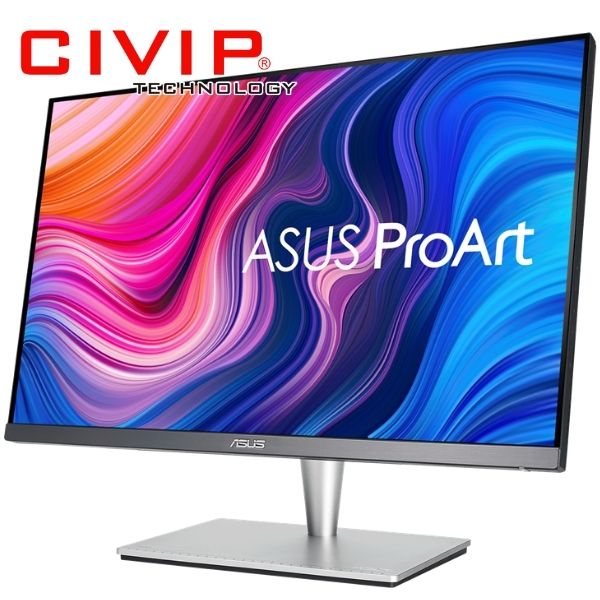 Màn hình LCD Asus ProArt PA24AC 24 inch (FHD IPS 16:10, 400 cd/㎡, 5ms, 100% sRGB, 60Hz, HDMI / DP / Type C)