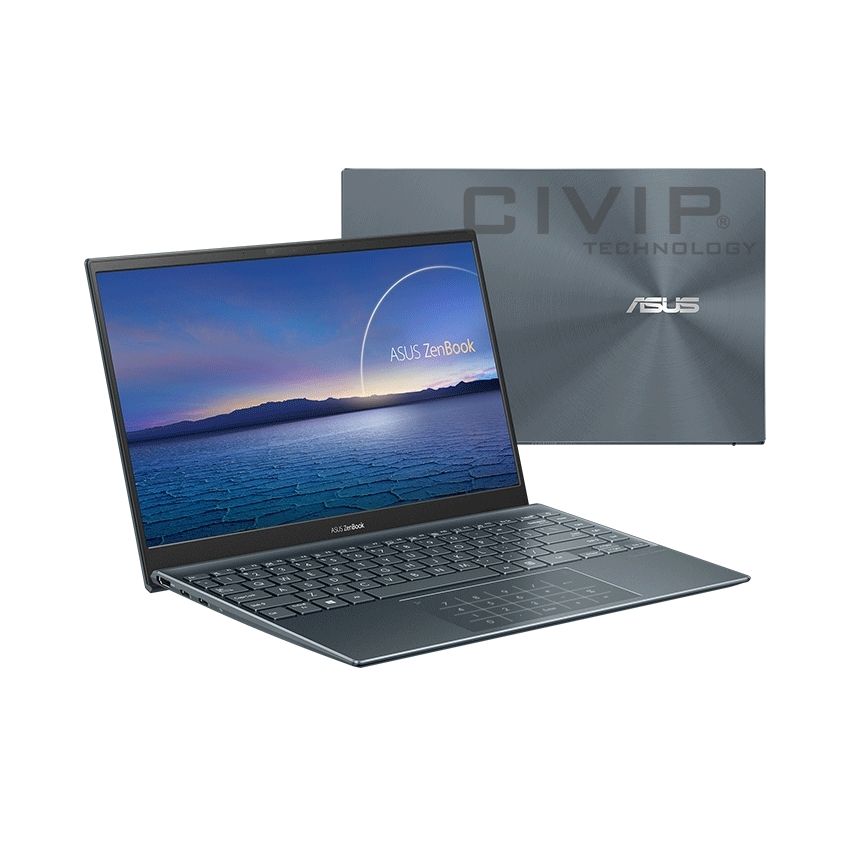 Laptop Asus ZenBook UX425EA-KI439T (i7 1165G7/16GB RAM/512GB SSD/14 FHD/Win10/Xám)