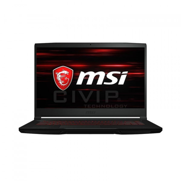 Laptop MSI Gaming GF63 Thin (10SC-468VN) (i5 10500H 8GB RAM/512GB SSD/GTX1650 Max Q 4G/15.6 inch FHD 144Hz/Win10/Đen)