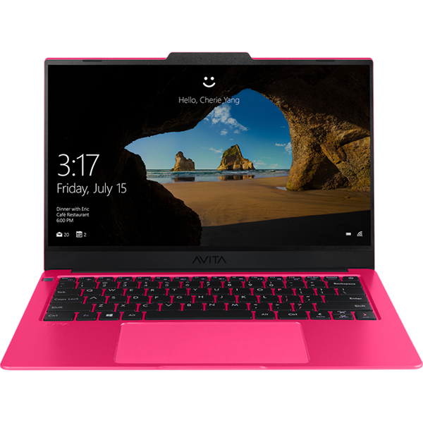 Laptop Avita Liber V14 (NS14A9VNV561-CRAB)(R5-4500U/8GB/512GB/ AMD Radeon Graphics/14' FHD/Win 10/Charming Red)