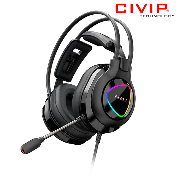 Tai Nghe Gaming Zidli ZH-A10 (7.1, USB, RGB)
