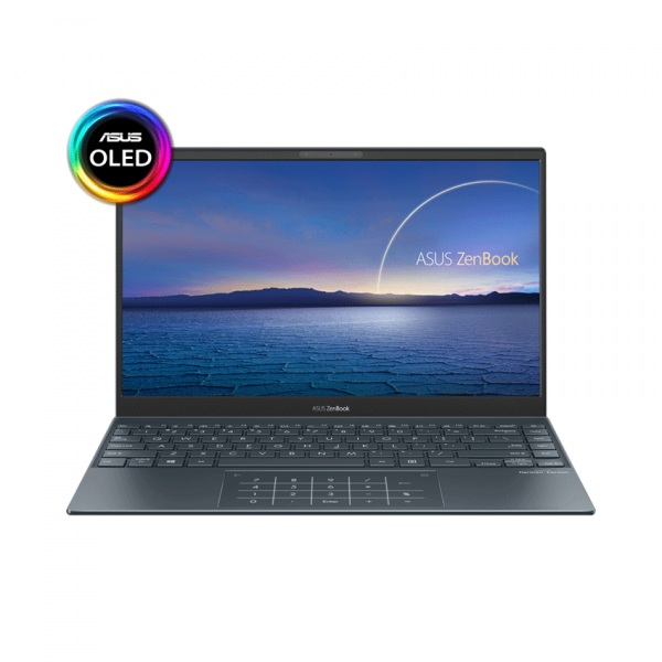 Laptop Asus ZenBook UX325EA-KG363T (i5 1135G7/8GB RAM/512GB SSD/13.3 FHD/Win10/Cáp USB to LAN,USB C-Audio/Túi/Xám)