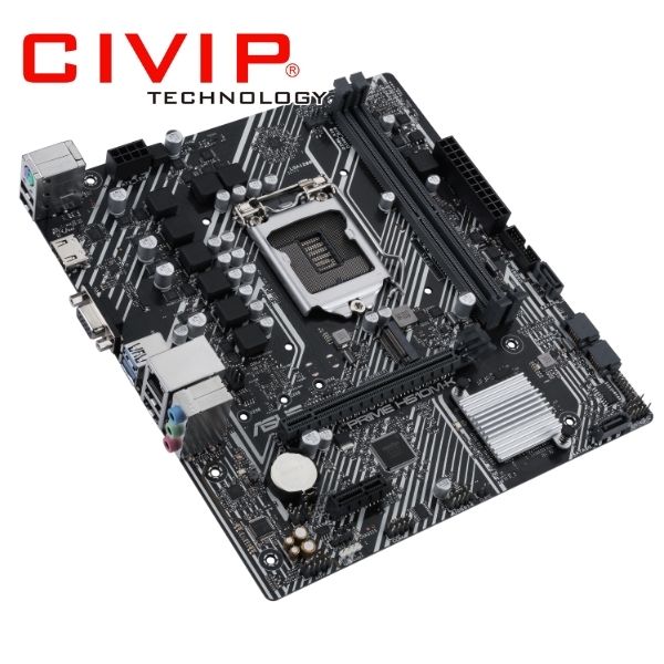 Mainboard Asus Prime H510M-K (Chipset H510, CPU Intel LGA 1200, DDR4, m-ATX, PS/2, VGA / HDMI)