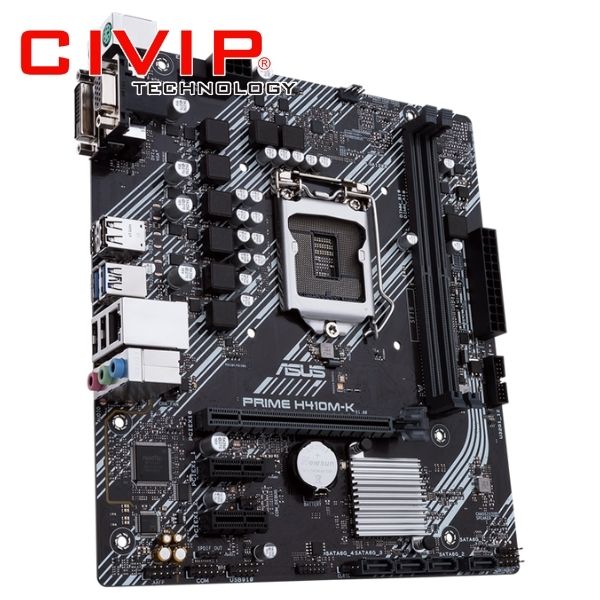 Mainboard Asus Prime H410M-K (CHipset H410, CPU Intel LGA 1200, DDR4, m-ATX, VGA / DVI-D))