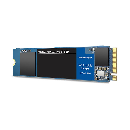 Ổ cứng SSD WD SN550 Blue (250GB/M.2 PCIe NVMe 3x4/2400MB/s - 950MB/s)