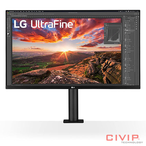 Màn hình LCD LG 32UN880-B 32 inch 4K IPS HDR 10 USB Type-C™ Ergo stand