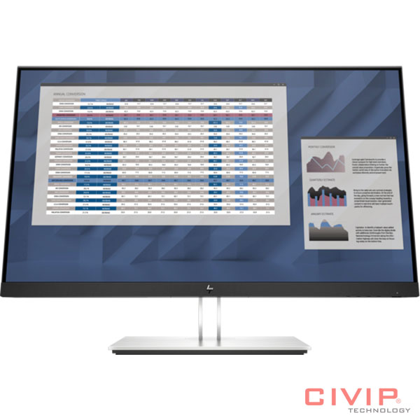 Màn hình LCD HP E27 G4 (27Inch FHD, IPS, 5ms, 250cd, VGA/HDMI/DP - 9VG71AA)