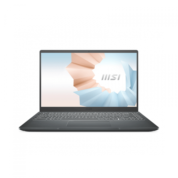 Laptop MSI Modern 14 (B11MOU-848VN) (i7-1195G7/8GB RAM/512GB SSD/14inch FHD 72%NTSC /Win 10/Xám)