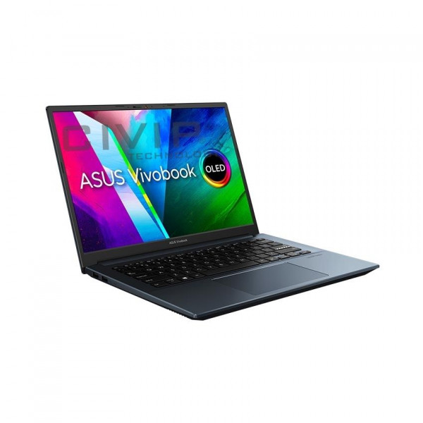 Laptop Asus VivoBook M3401QA-KM040T (R7 5800H/8GB RAM/512GB SSD/14 Oled WQXGA/Win10/Xanh)