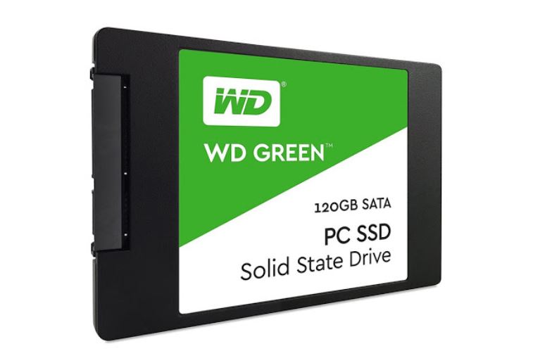 Ổ cứng SSD WD Green 120GB (120GB/2.5" 7mm/SATA 3/545MB/s -  430MB/s)