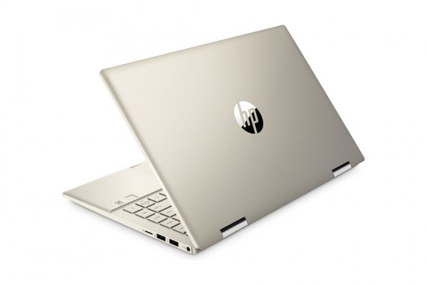 Laptop HP Pavilion X360 14-dy0169TU (4Y1D4PA) (i5-1135G7/8GD4/512GSSD/14.0 FHDT/FP/WL/BT/3C43WHr/ALUp/Vàng/Win11SL)