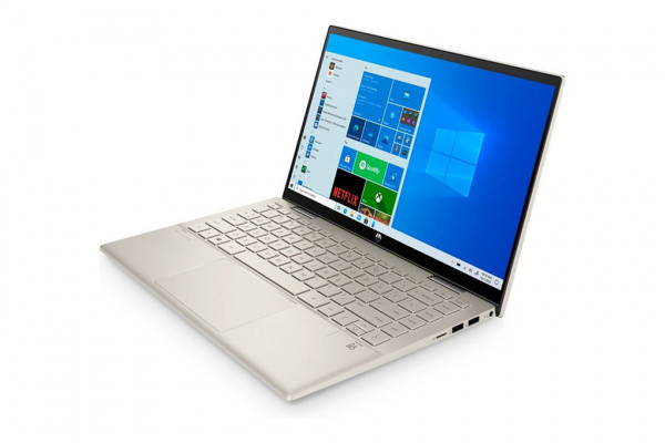 Laptop HP Pavilion X360 14-dy0075TU (46L93PA) (i7-1165G7/8GD4/512GSSD/14.0 FHDT/PEN/FP/WL/BT/3C/Vàng/Win11SL)