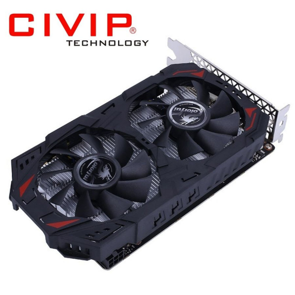 Card Màn Hình COLORFUL GTX 1050 Ti 4G -V (4GB, GDDR5, 128bit, CUDA 768, DVI / HDMI / DisplayPort)