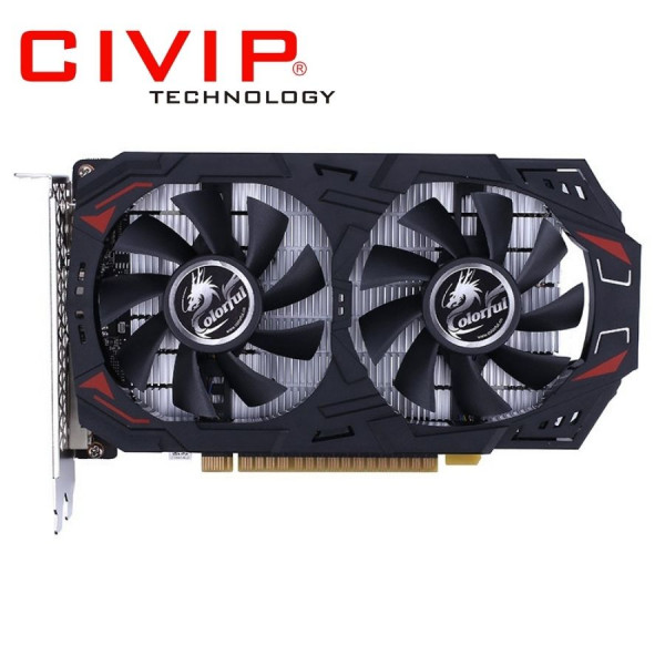 Card Màn Hình COLORFUL GTX 1050 Ti 4G -V (4GB, GDDR5, 128bit, CUDA 768, DVI / HDMI / DisplayPort)