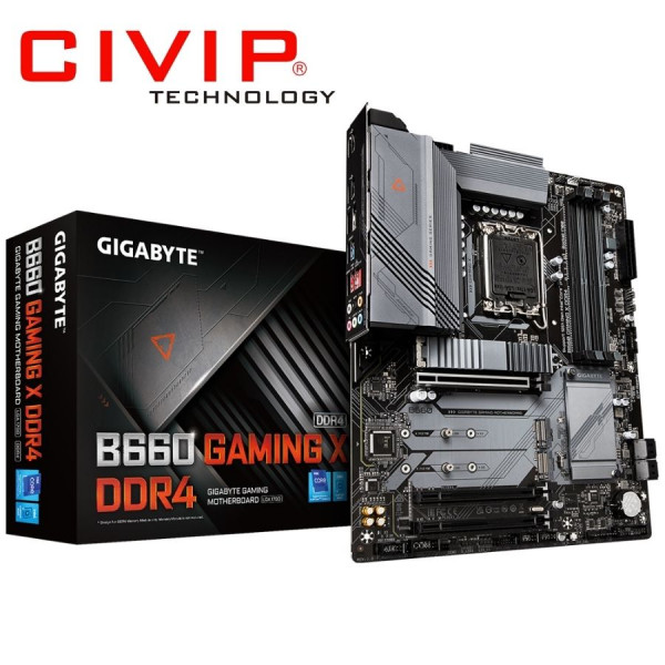 Mainboard GIGABYTE B660 GAMING X DDR4 (Chipset B660, CPU Intel LGA 1700, DDR4, HDMI / DP)