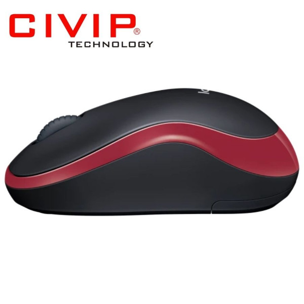 Chuột Logitech không  dây M185 Đỏ