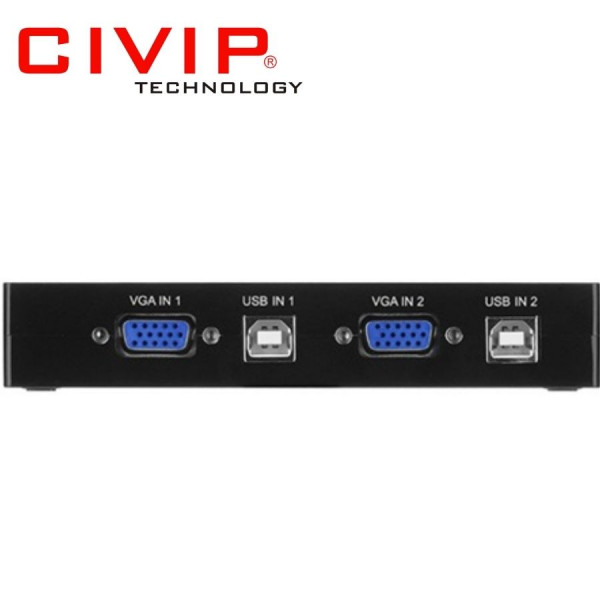 Bộ chuyển 2 CPU dùng 1 Màn hình VGA KVM Switch USB Ugreen 30357