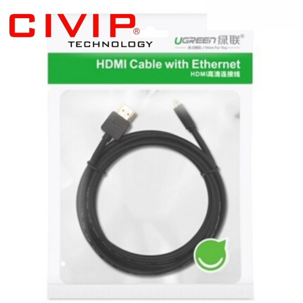 Cáp chuyển đổi Micro HDMI to HDMI dài 2M Ugreen 30103