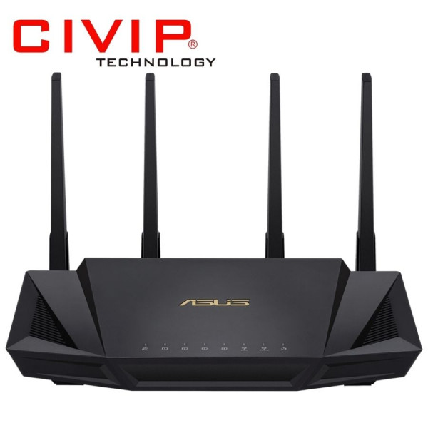 Router Wifi Asus RT-AX58U AX3000 2 băng tần, Wifi 6