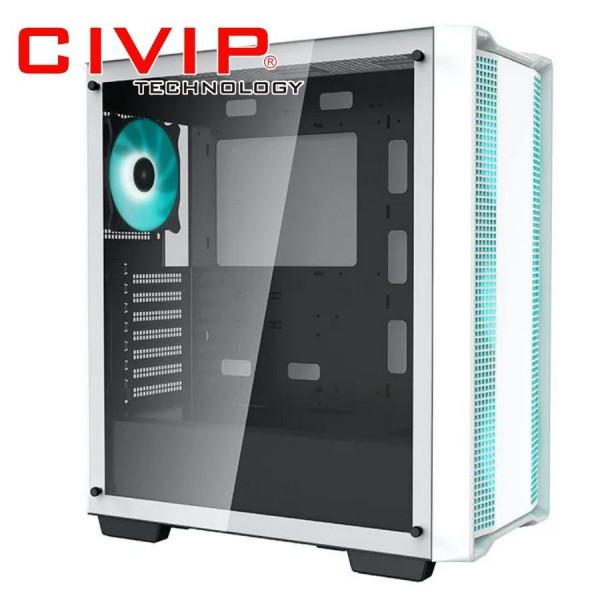 Case Deepcool CC560 - ATX - 4 FAN White (ATX, ITX, mATX)