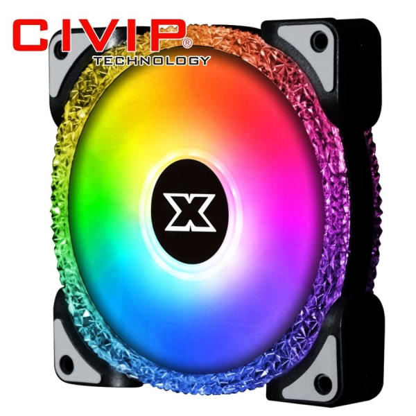 Fan Case Xigmatek GALAXY III ROYAL (BR120 ARGB x3) EN46119