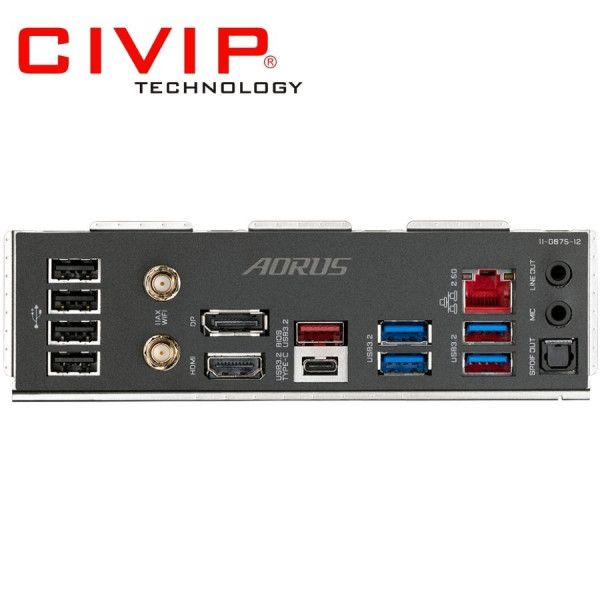 Mainboard Gigabyte Z690M AORUS ELITE AX DDR4 WIFI (Chipset Z690, CPU Intel LGA1700, Ram DDR4, HDMI | DP, mATX)