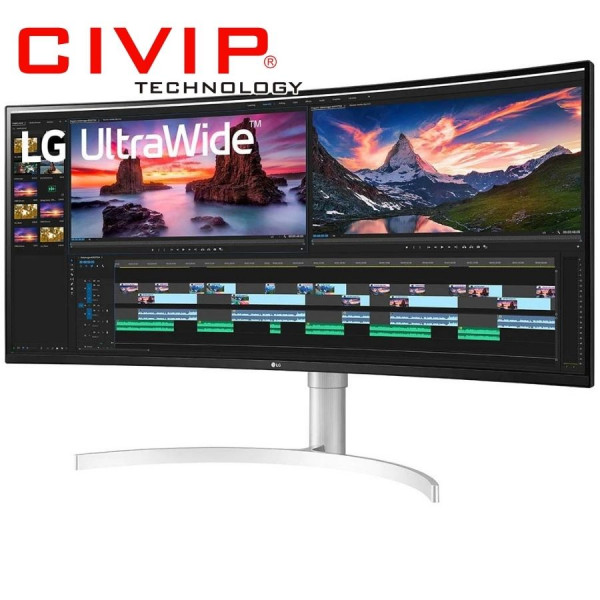 Màn Hình LCD LG 38Inch 38WN95C (Cong UHD/4K & 5K, 38Inch IPS, 1ms, 450 cd/m², 144Hz, HDMI | DP)
