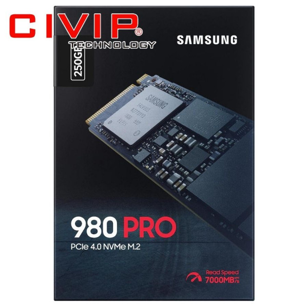 Ổ cứng SSD Samsung 980 PRO 250GB PCIe NVMe MZ-V8P250BW