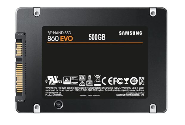 Ổ cứng SSD Samsung 860EVO (500GB/SATA 3 2.5inch/550MBps - 520MBps)