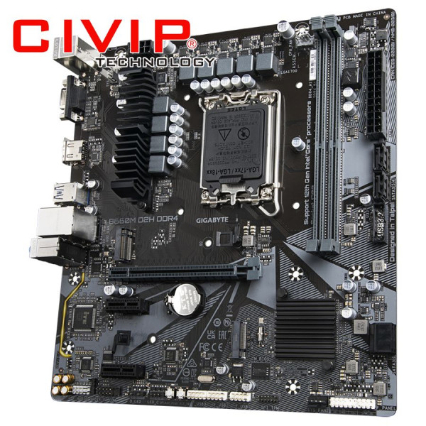 Mainboard Gigabyte B660M D2H DDR4 (Chipset B660, CPU Intel LGA1700, Ram DDR4, HDMI | VGA, mATX)