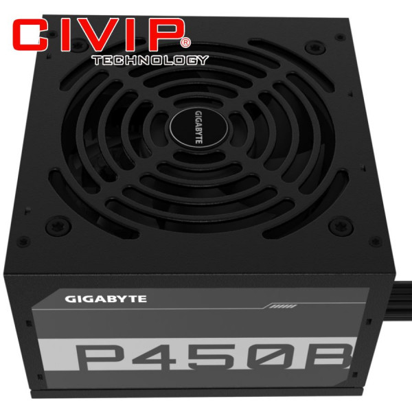 Nguồn Máy Tính Gigabyte GP-P450B 450W (CPU 4+4 Pin x1,  PCI-e 6+2 Pin x2, SATA x6)