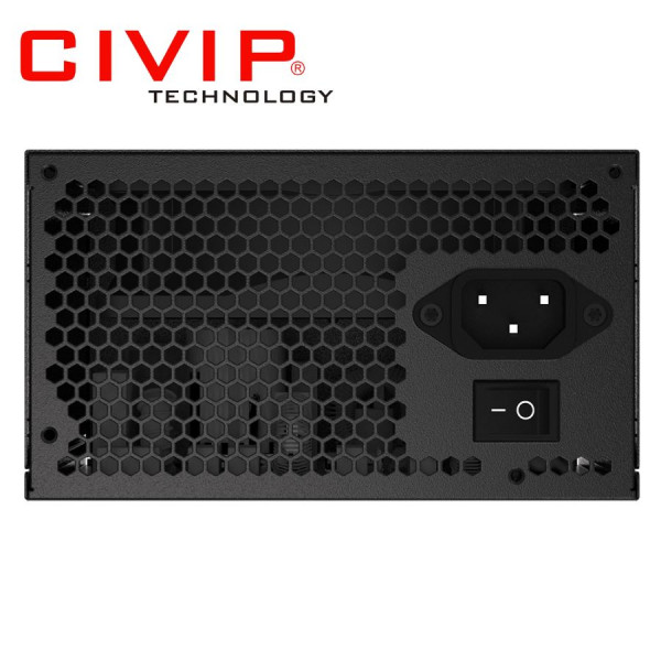 Nguồn Máy Tính Gigabyte GP-P550B 550W (CPU 4+4 Pin x1,  PCI-e 6+2 Pin x2, SATA x6)