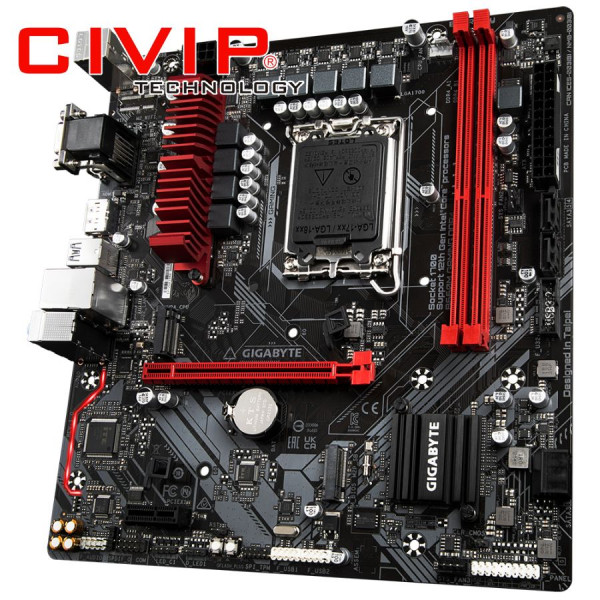 Mainboard Gigabyte B660M GAMING DDR4 (Chipset B660, CPU Intel LGA1700, Ram DDR4, VGA + HDMI + DP, mATX)