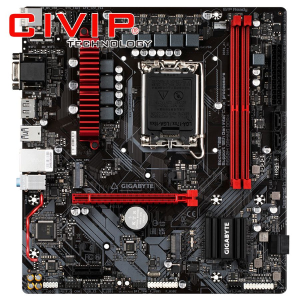 Mainboard Gigabyte B660M GAMING DDR4 (Chipset B660, CPU Intel LGA1700, Ram DDR4, VGA + HDMI + DP, mATX)